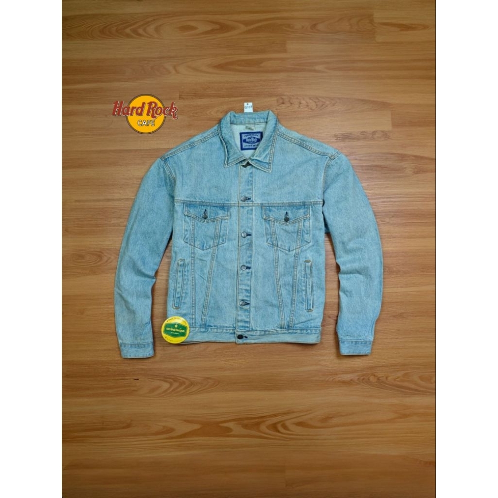 hard rock trucker denim type 2 jacket