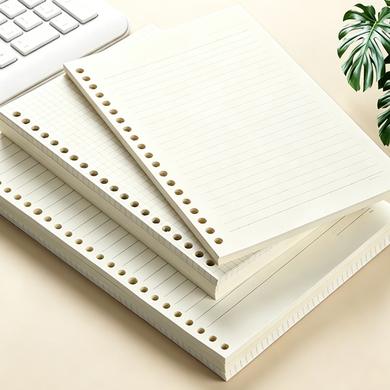 Lucky 60 Lembar Kertas Isi Ulang Binder A5/B5/A4 Loose Leaf Refill Buku Binder Aesthetic
