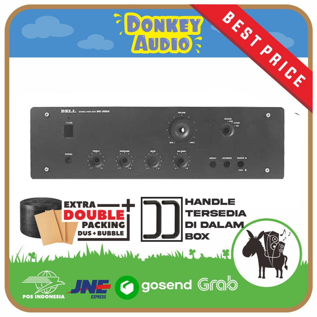 Box Power Amplifier box MC200A BELL Box Audio MC 200A
