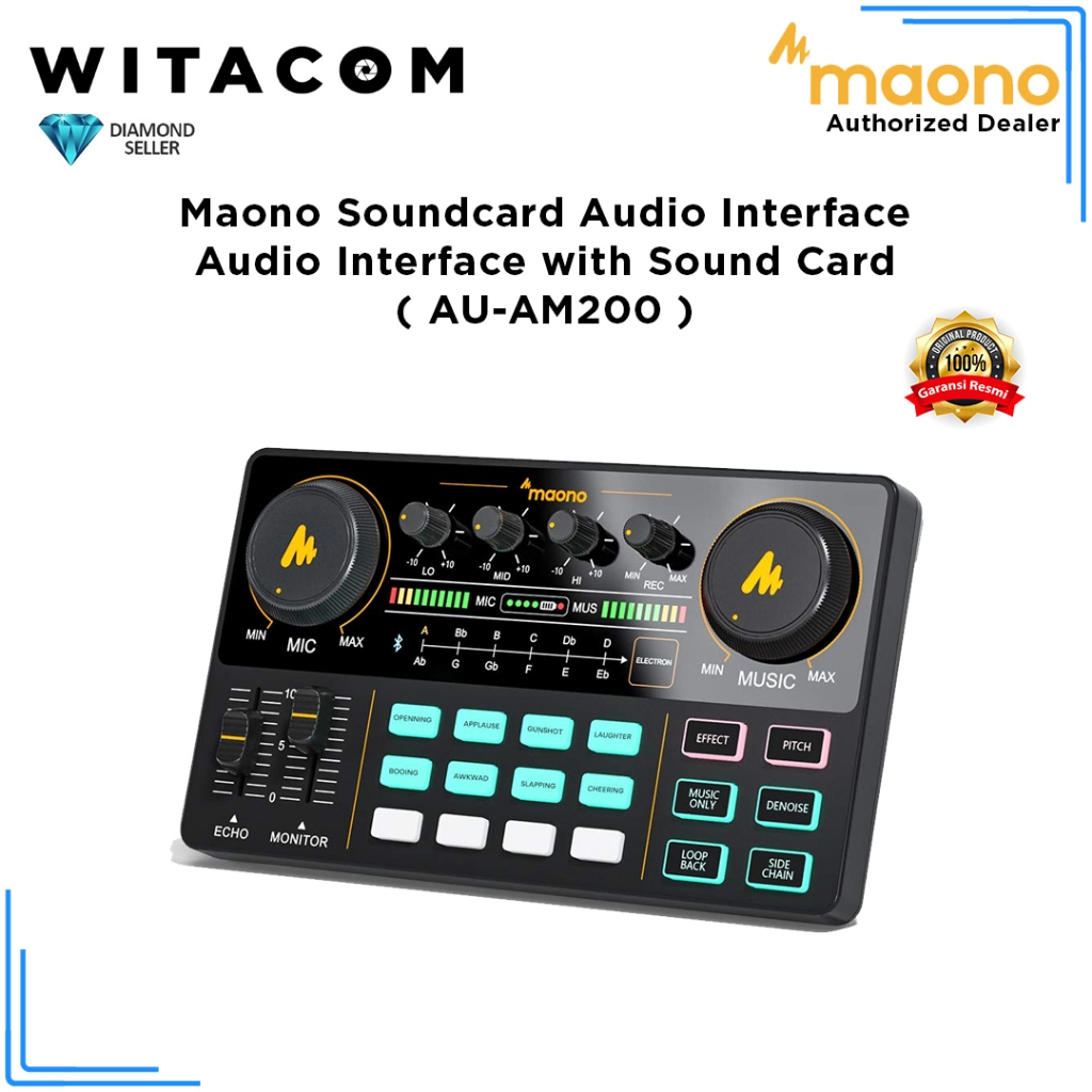 Maono AU-AM200 Soundcard Audio Interface - Original