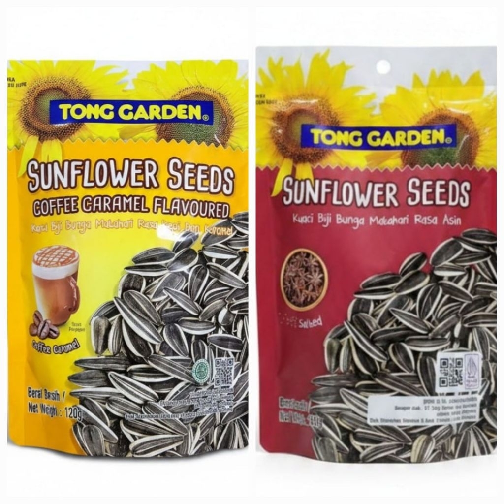 TONG GARDEN KUACI BUNGA MATAHARI RASA ASIN COFFEE CARAMEL FLAVOURED KOPI BIJI MATAHARI RASA KOPI DAN