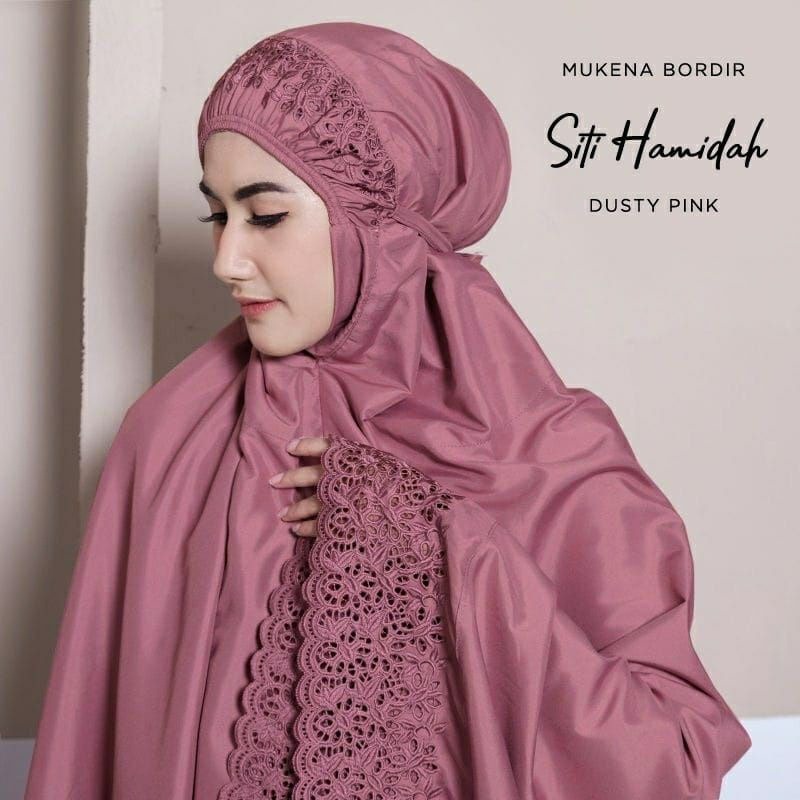 RH - Mukena Khadijah Dewasa Bahan Katun Premium