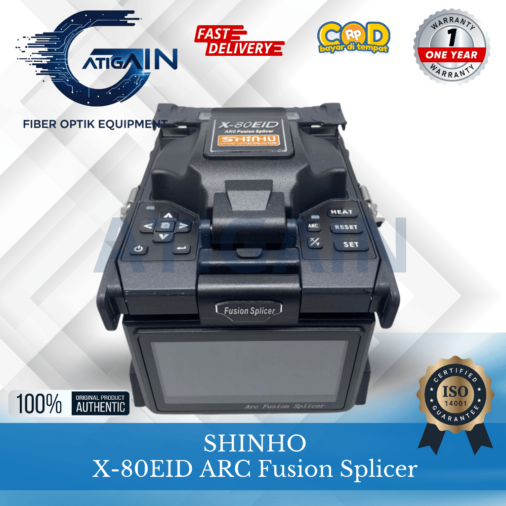 Fusion Splicer Shinho X80EID Fiber Optic