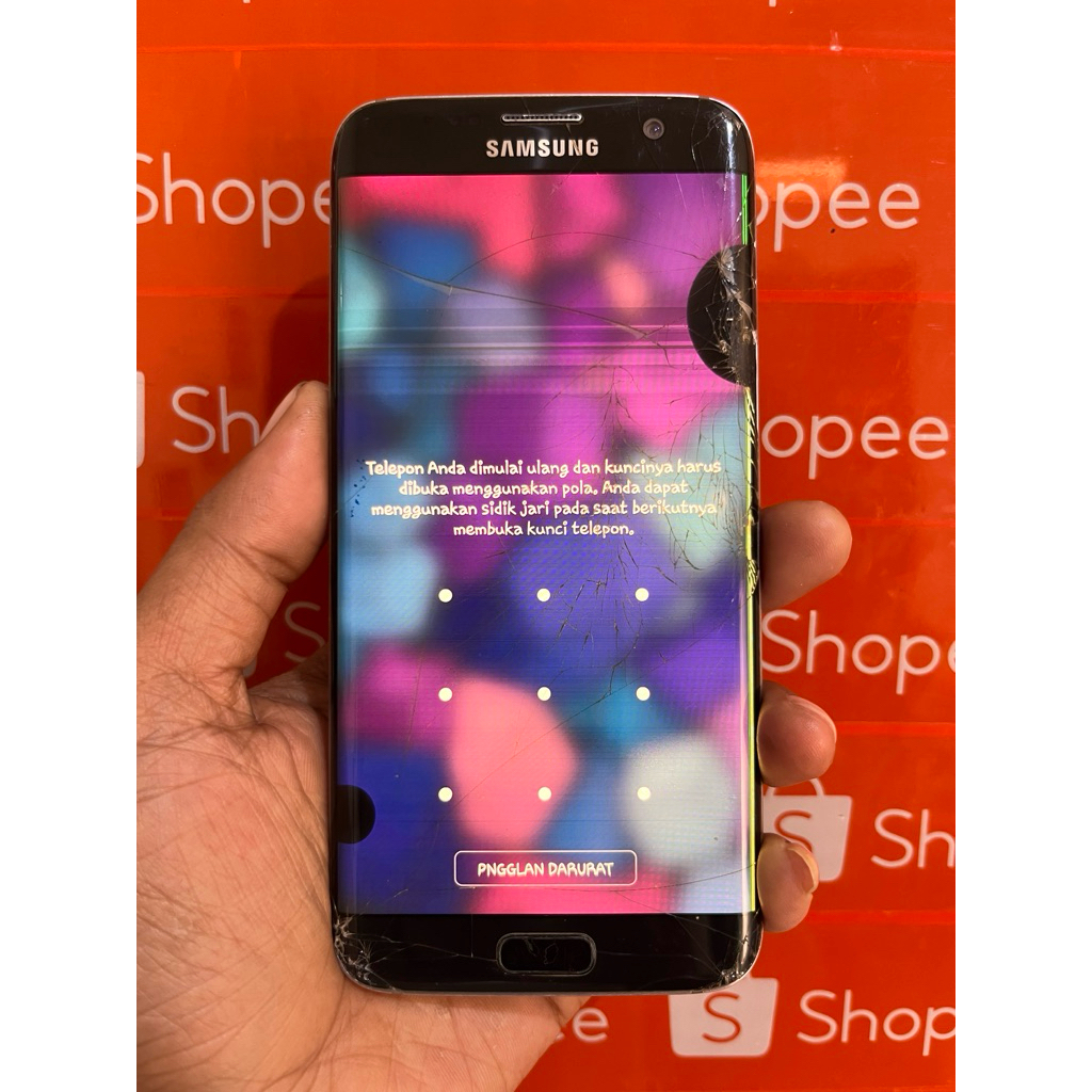 Samsung s7 edge normal minus lcd-unit