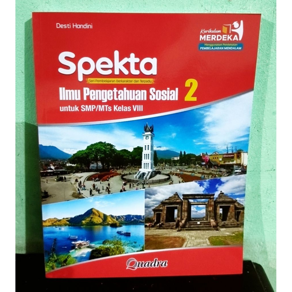 Buku Spekta IPS Kelas 8 SMP Kurikulum Merdeka Quadra