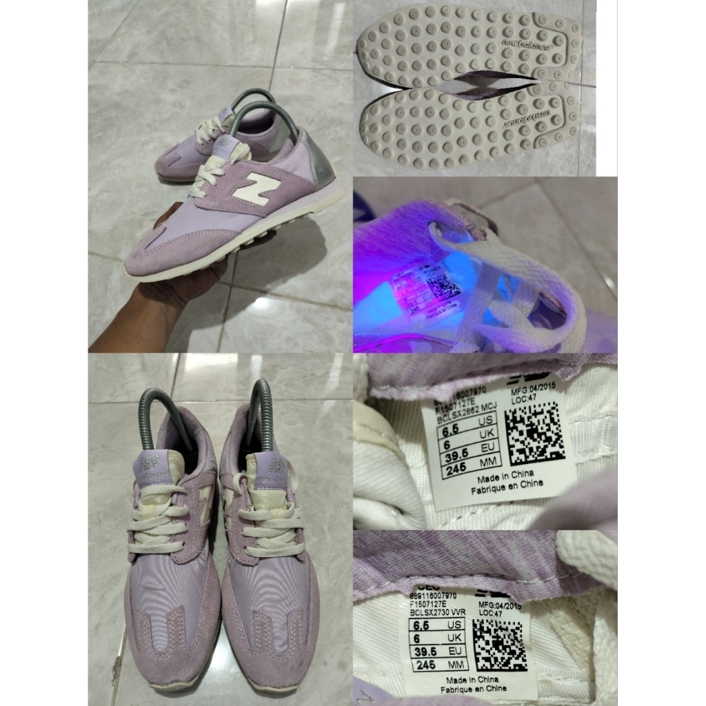 Sepatu Preloved Second Original New Balance NB Cross Country Size 39