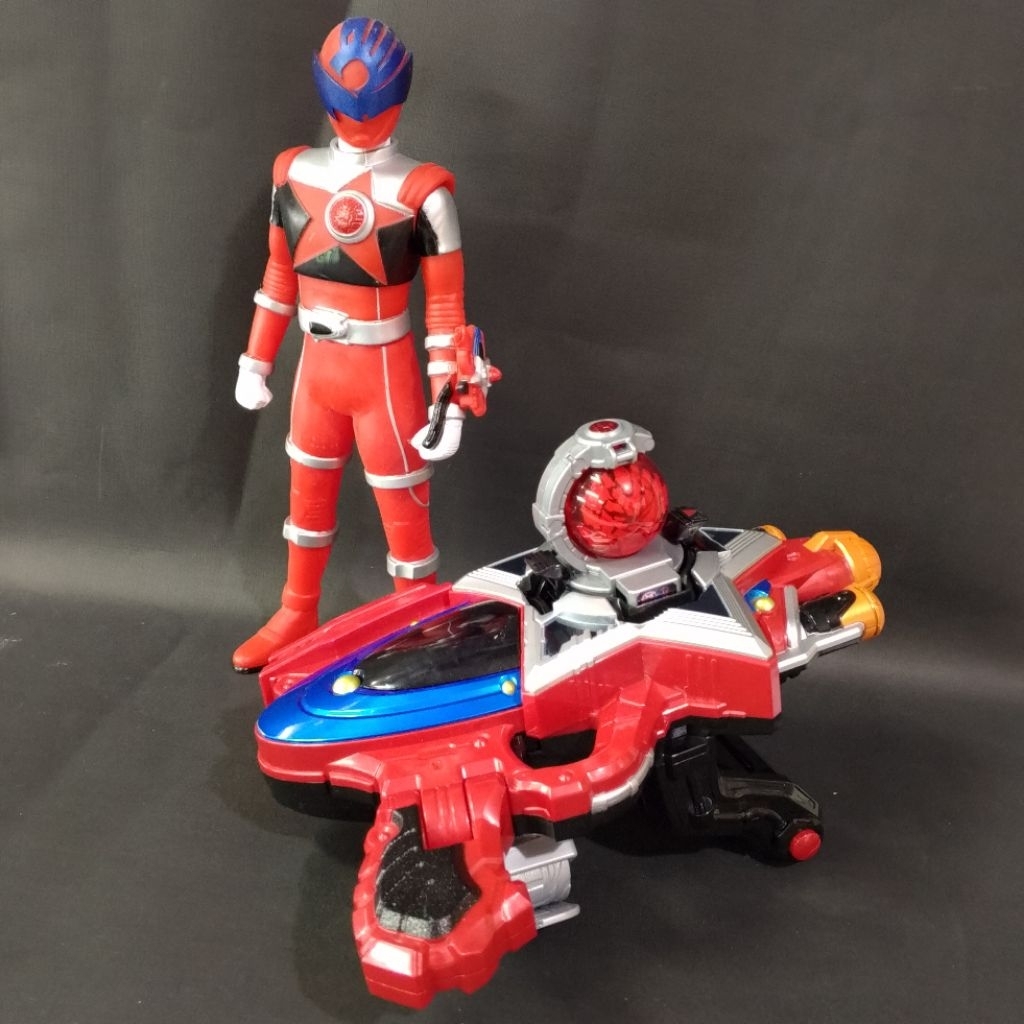 DX Changer Seizablaster Kyuranger Set Figure Kyuranger Original BANDAI Japan version