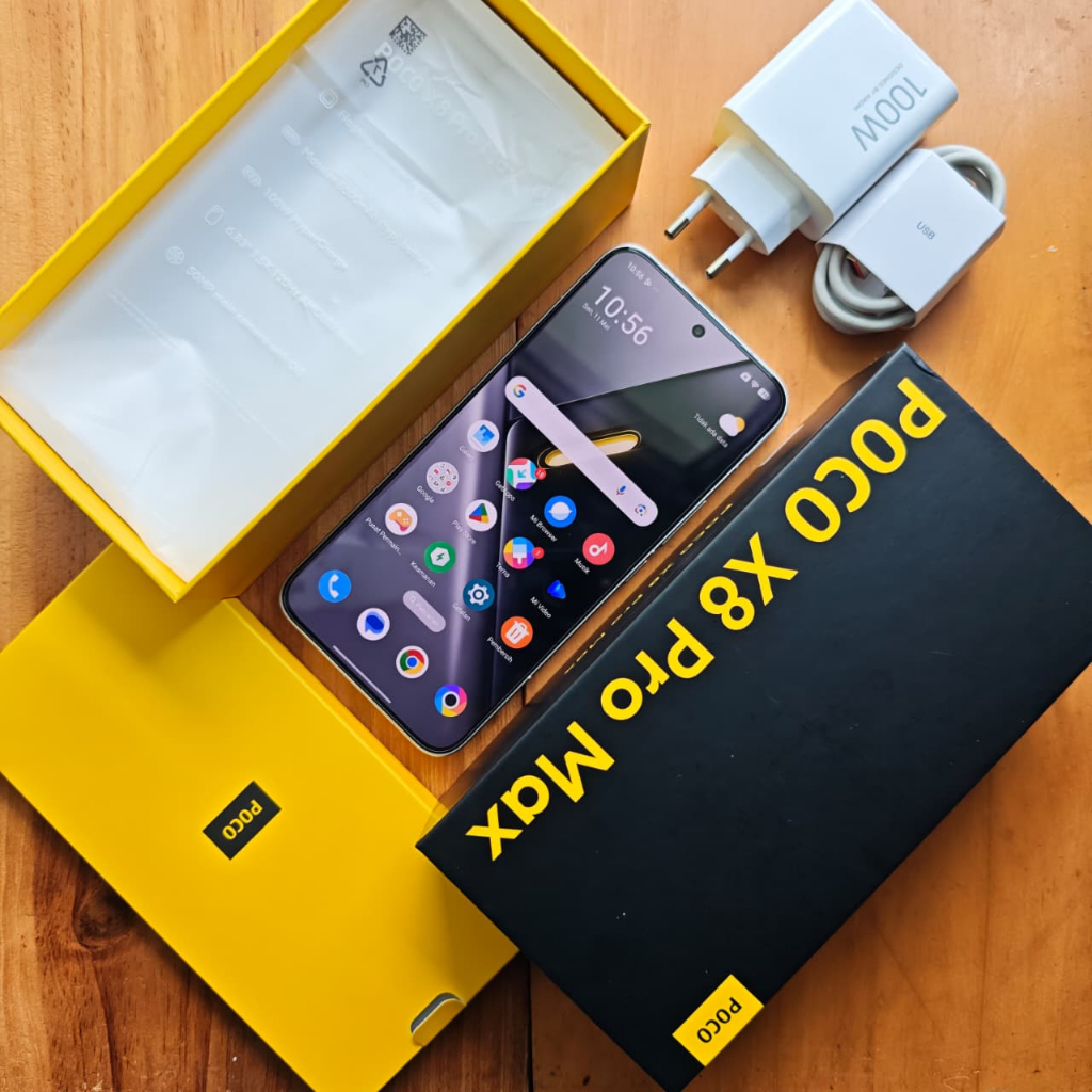 POCO X8 PRO MAX SECOND 12/256GB HANDPHONE SECOND HP SEKEN HP BEKAS HP MURAH