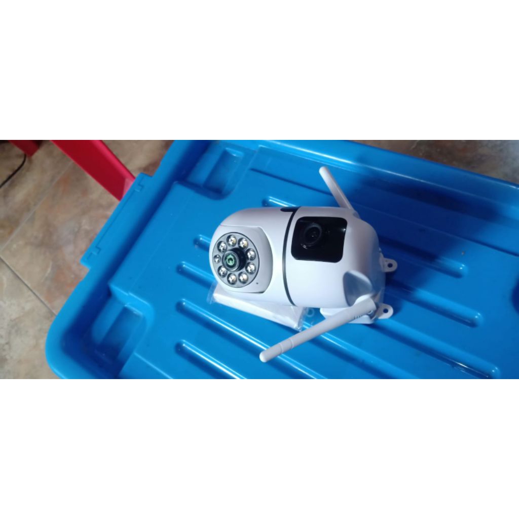 Cctv IP camera dual camera cctv outdoor smart camera setting remot hp