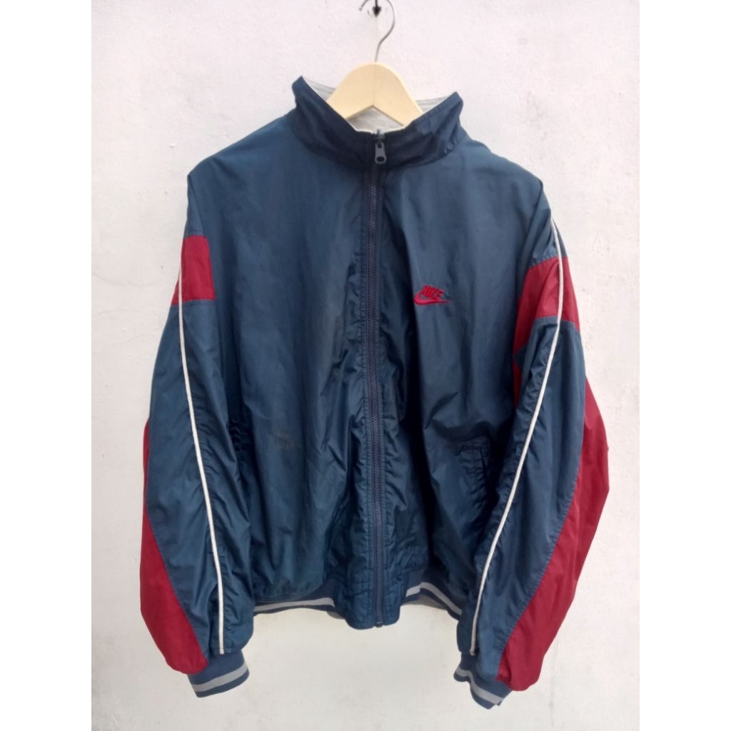 Jacket nike vintage reversible big logo