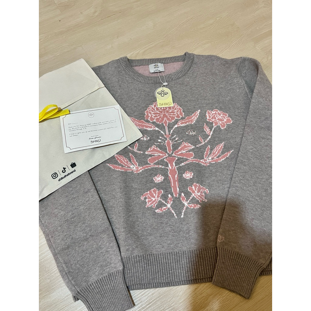 [Khusus Pelunasan] WILLOW SWEATER KNIT BY SHIKU