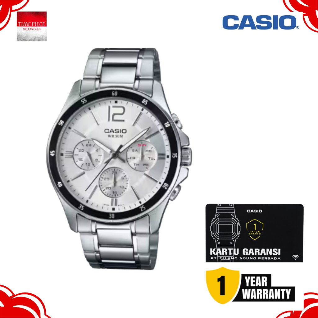 CASIO PRIA ANALOG MTP-1374D-7AVDF / CASIO MTP1374D-7A ORIGINAL & GARANSI