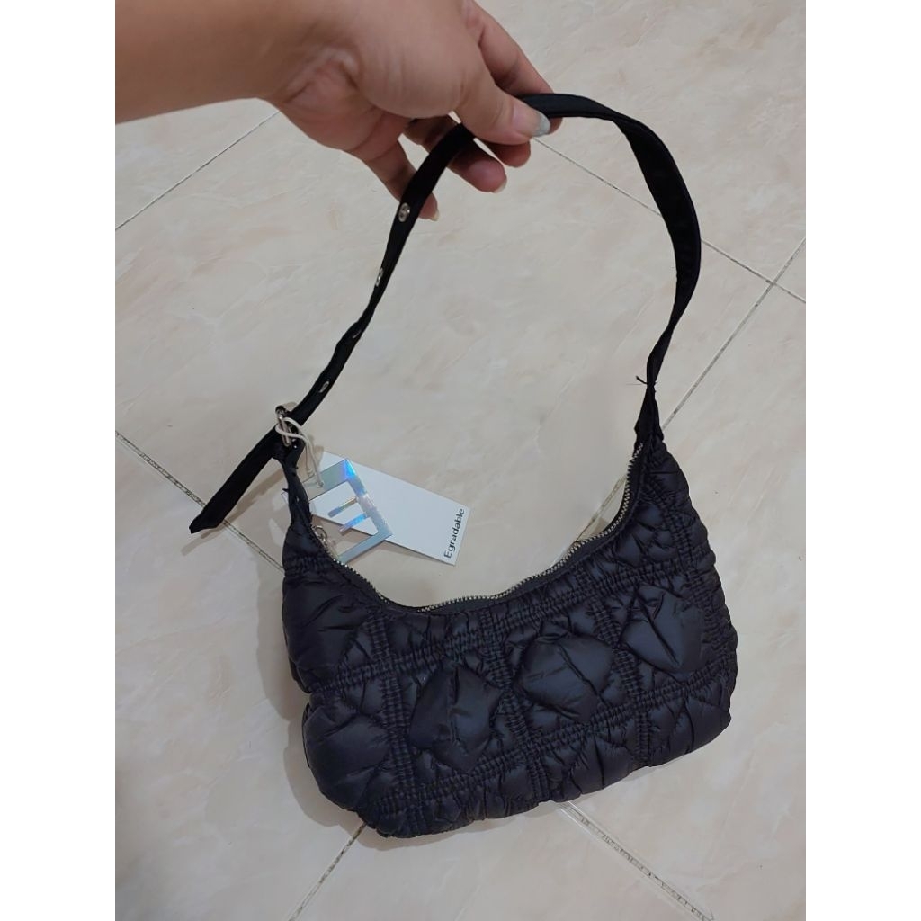 Tas wanita egradable puff underarm bag ohsome