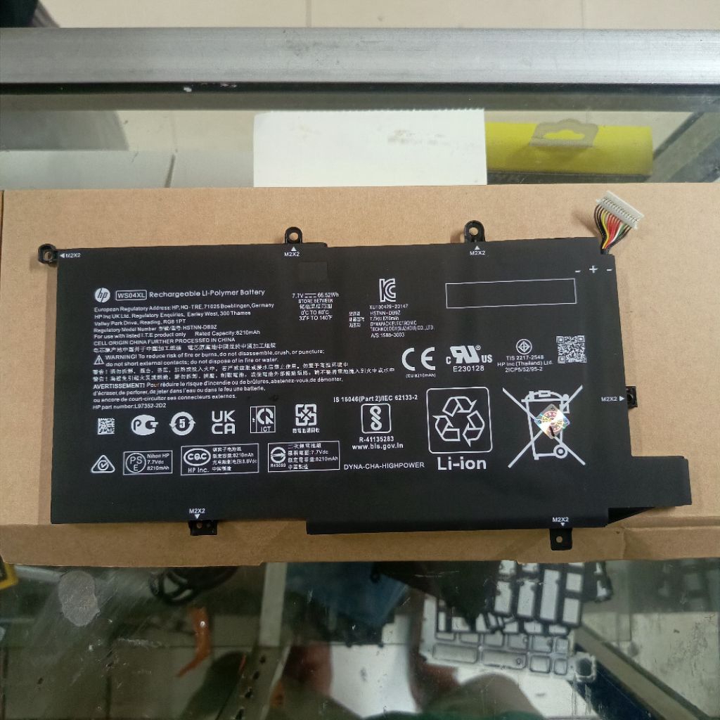 WS04XL BATTERY BATERAI LAPTOP HP SPECTRE X360 14 EF EA 14EF 14EA 14-EF 14-EA 14T-EA 2IN1 14-EF0003TU