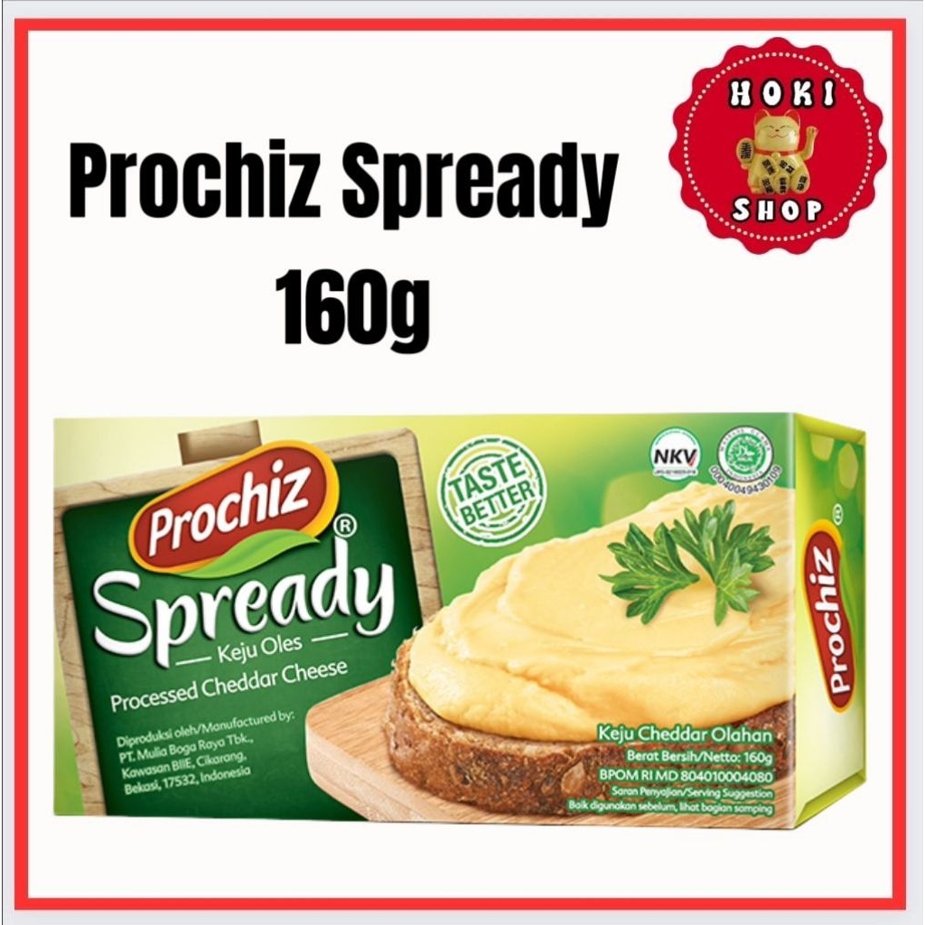 Keju Prochiz Spready 160g / Keju Spready / Spready Prochiz