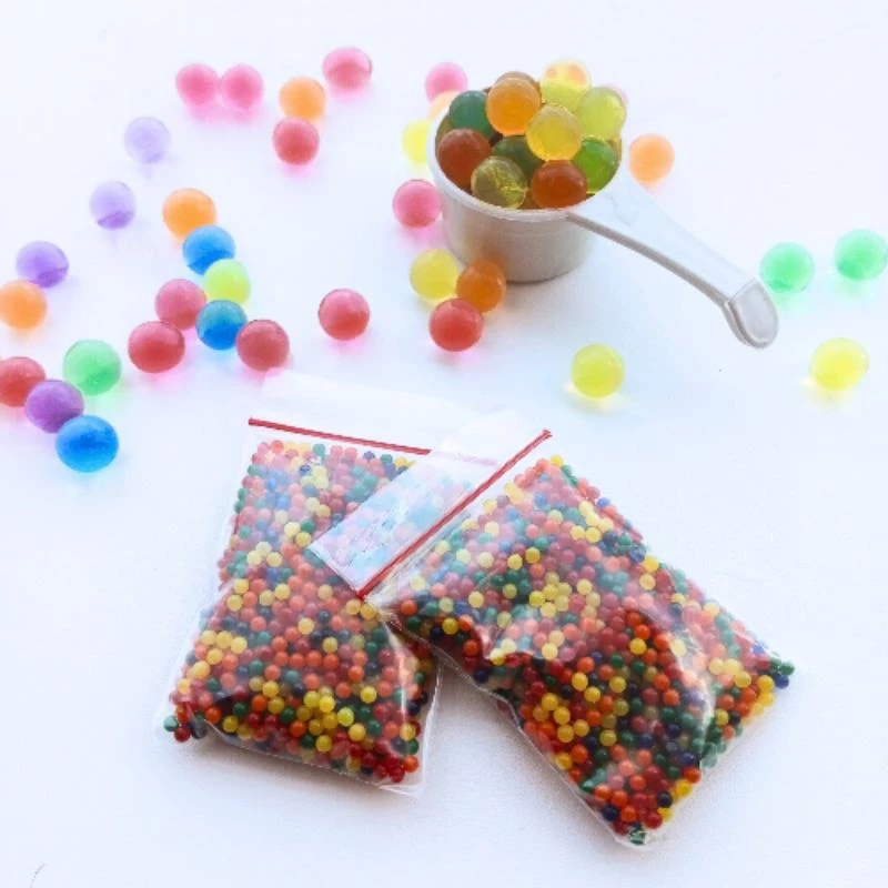Hidrogel Warna Warni Mainan Anak Rendeman Mutiara Waterbread Bola Bola Air