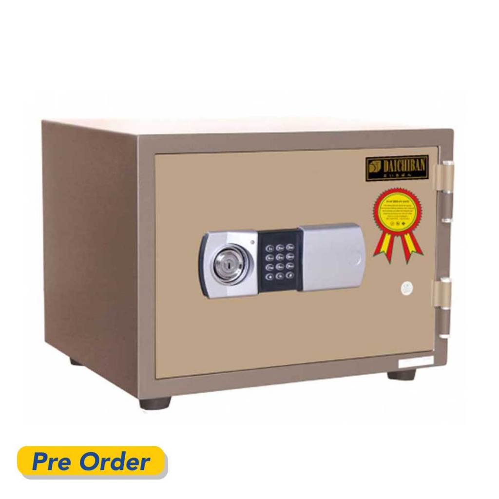 Brankas Daichiban DS-20D - Brankas Digital dan Manual dengan Ketahanan Api 120 Menit