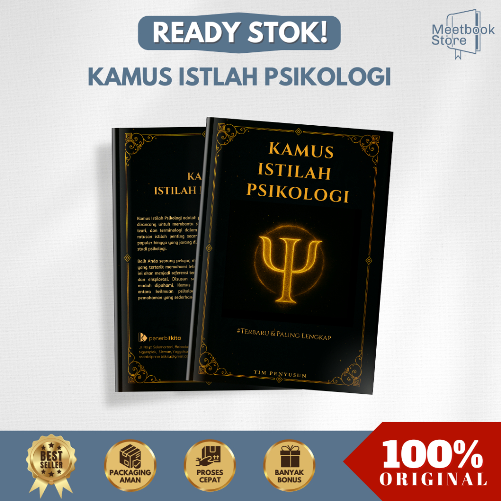Buku Kamus Istilah Psikologi | Psikologi - Penerbit Kita
