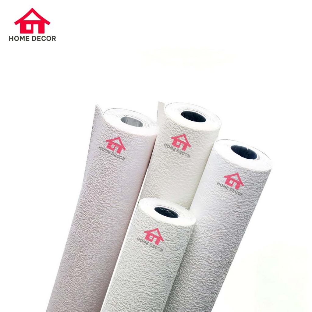 Home decor - Wallpaper Linen Roll Wallpaper Dinding stiker Dekorasi Kamar Sticker dinding wallpaper 
