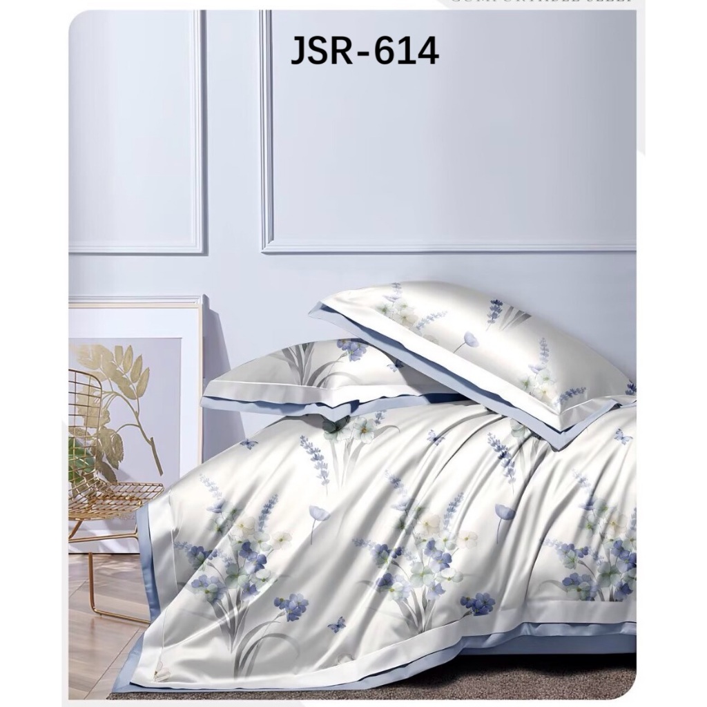 Teo&Kim Bedding (SPREI SET SAJA, TANPA BEDCOVER) Sprei Ready Katun Jepang 160x200x40 Tansy (3193)