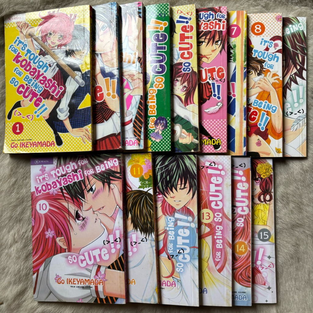 Komik It’s Tough For Kobayashi For Being So Cute by Go Ikeyamada Set Vol 1-15 Tamat