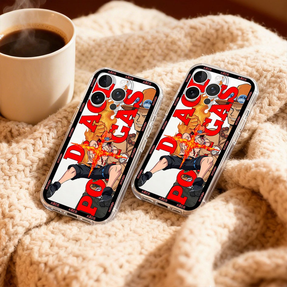 SUI007 - CASING SOFTCASE BENING LUFFY D.ACE PREMIUM PRO CAMERA KOMPATIBLE UNTUK MOTOROLA G06 POWER G