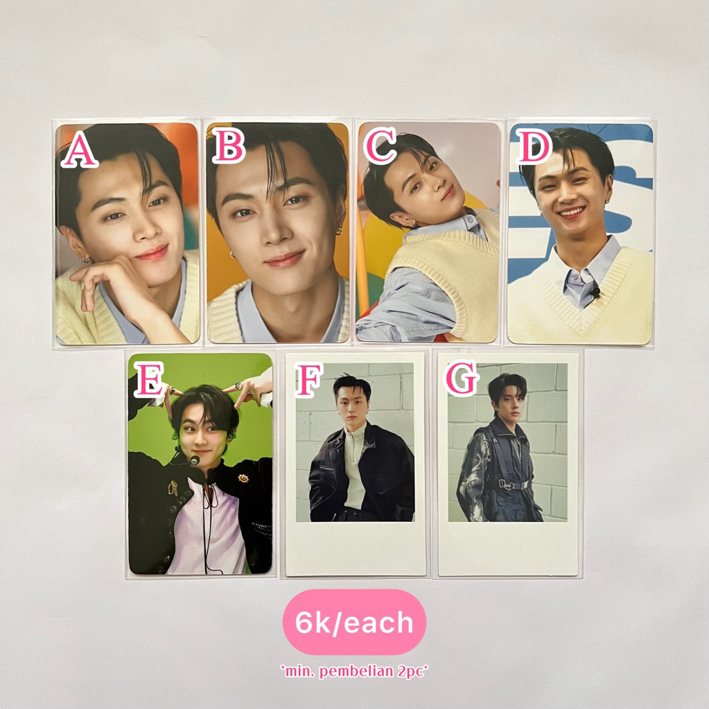 (ready) photocard pc official enhypen jay jake jungwon dicon pola membership