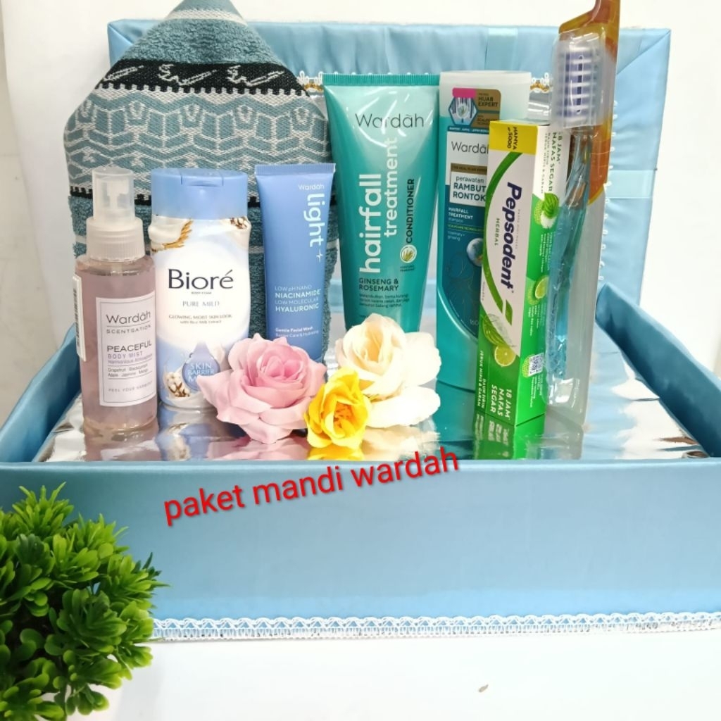 PAKET SESERAHAN MANDI WARDAH