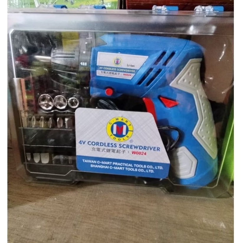 Obeng Nirkabel(Cordless Screwdriver) C-MART CW0024