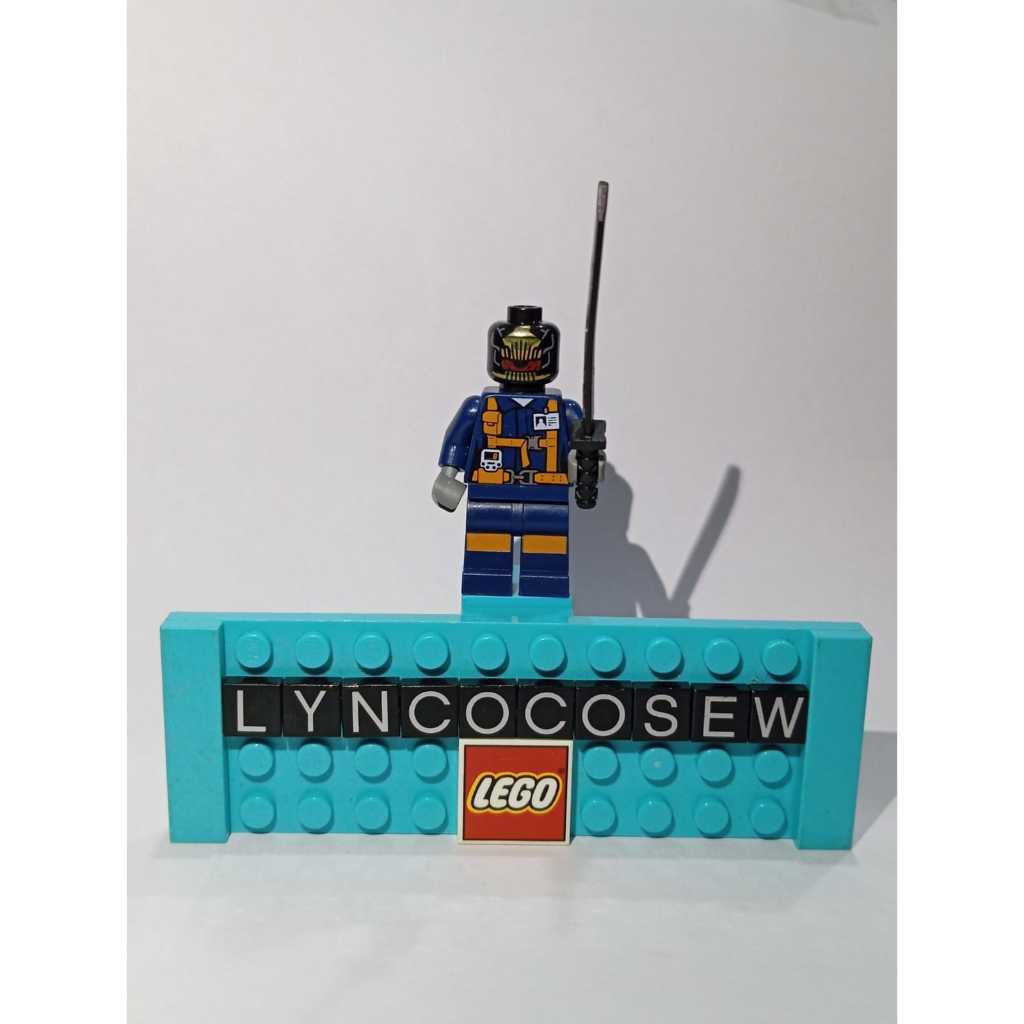 Lego Minifigure Monster Blue USED