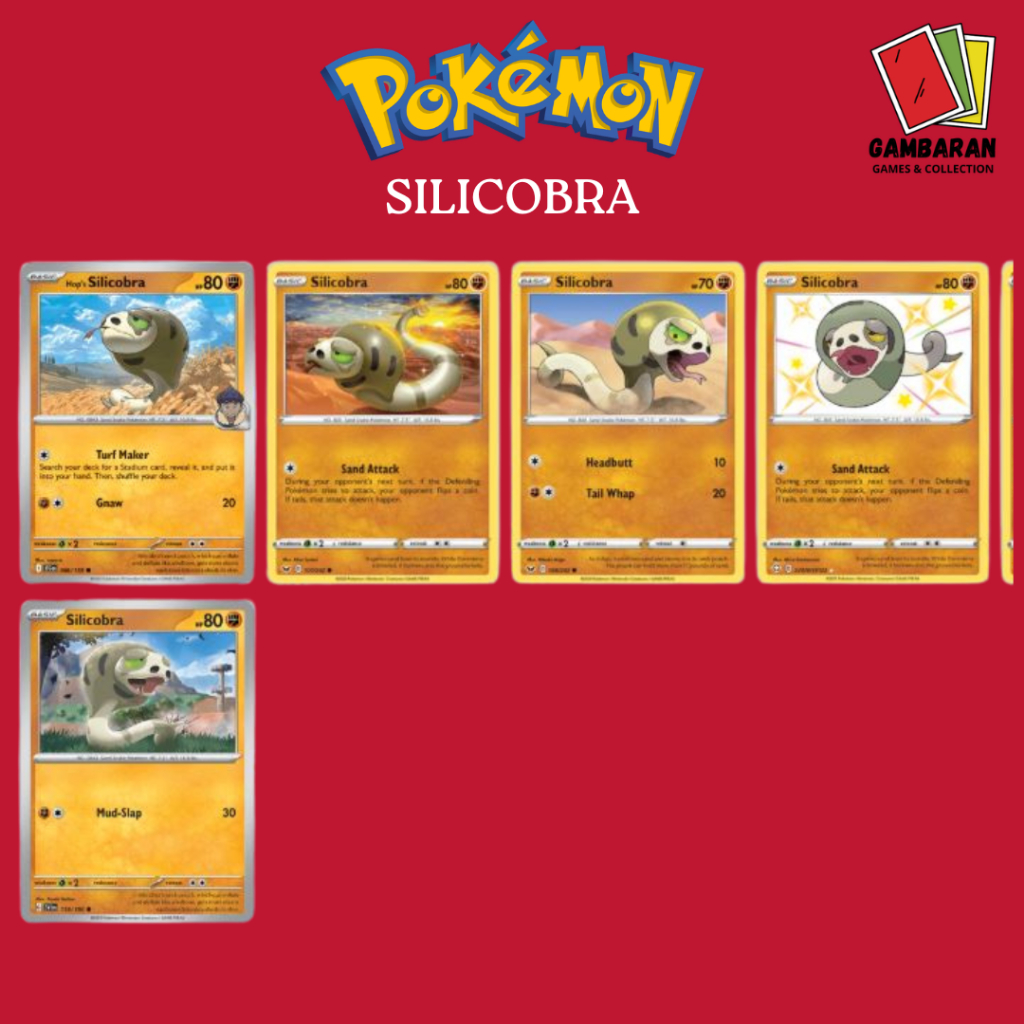 Silicobra SV9s SV1s SV9 Kartu Pokemon Indonesia Japan TCG