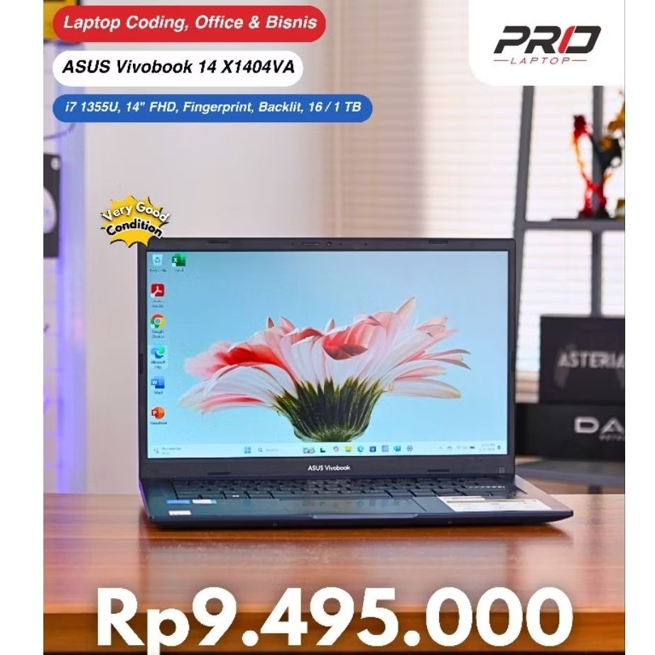 ASUS VIVOBOOK 14 X1404VA INTEL CORE I7 1355 16/1TB 14"FHD