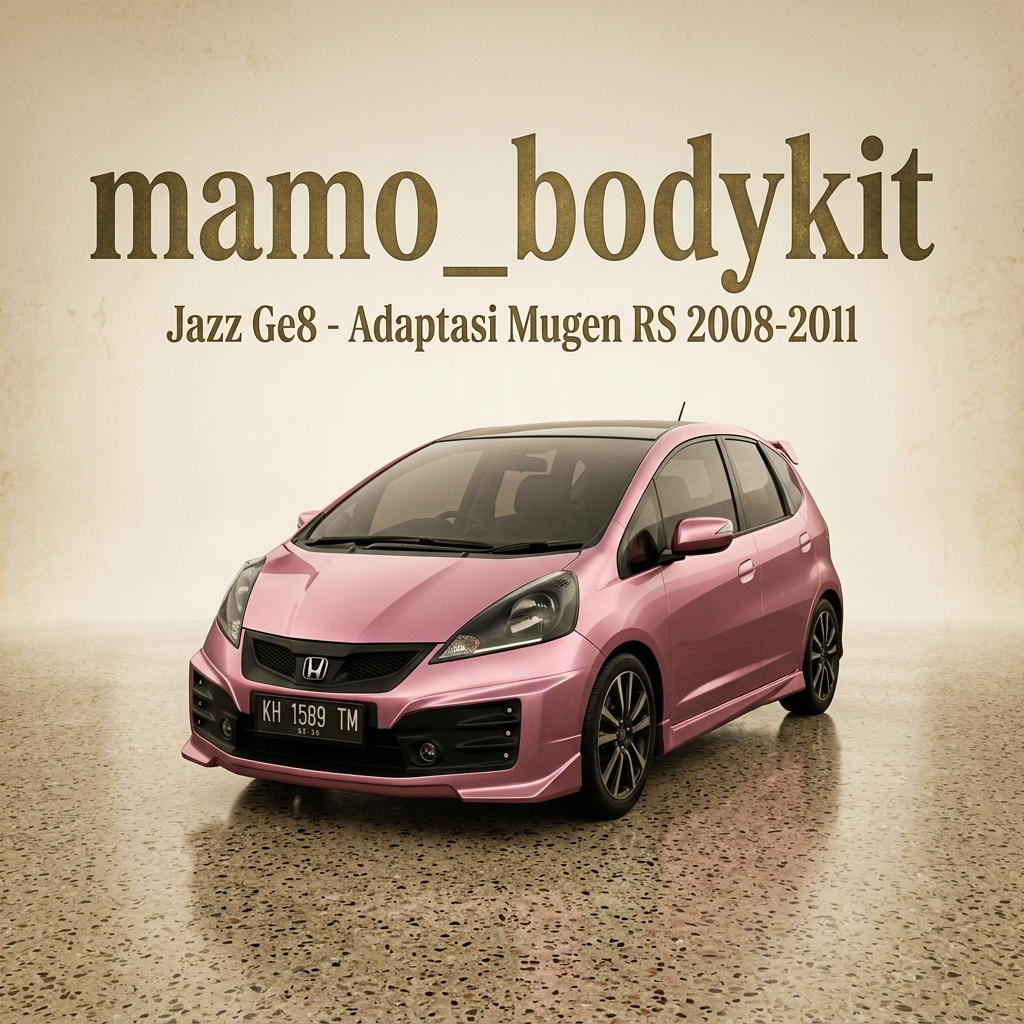Aksesoris Mobil Bodykit Honda Jazz Ge8 Bumper Depan Dan Belakang