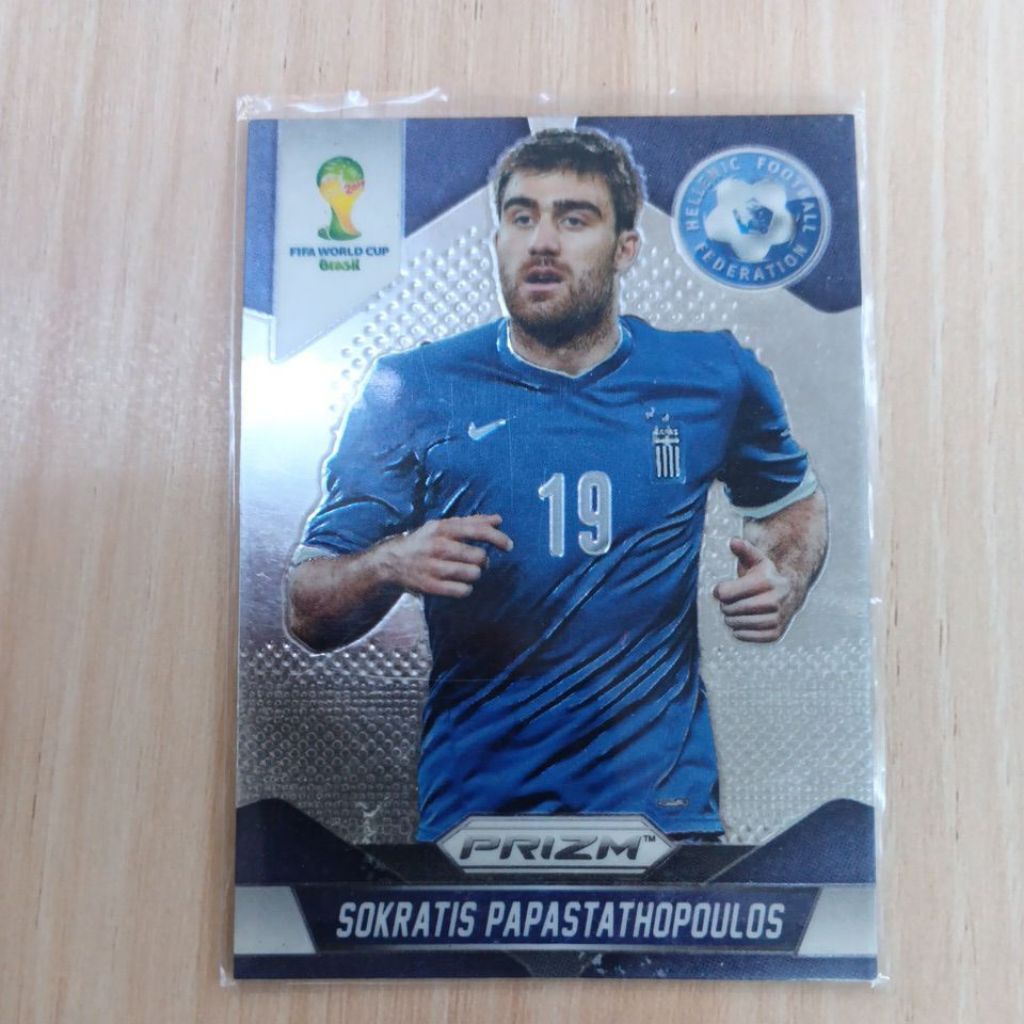 kartu bola panini prizm world cup 2014 Yunani