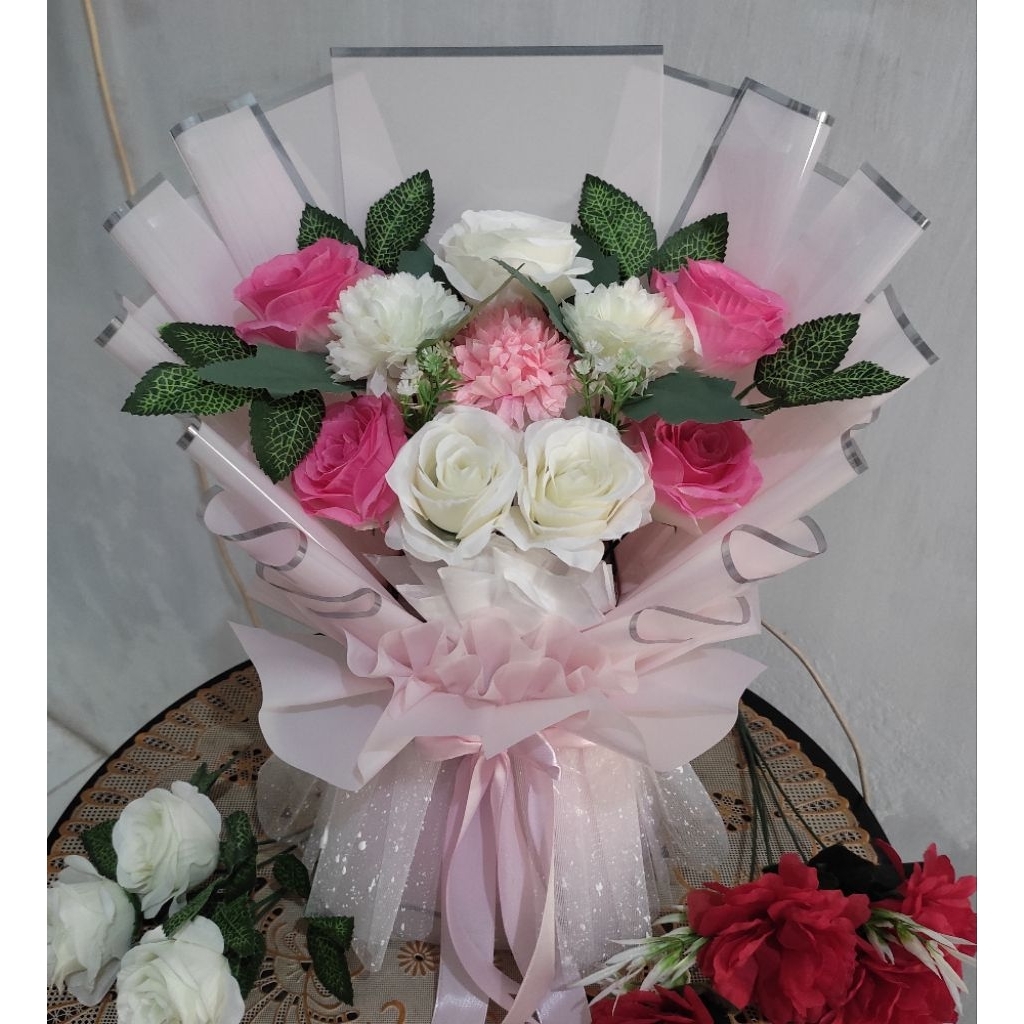 Buket Ready, Buket Bunga Artificial, Buket Bunga Palsu, Buket Coklat, Buket Wisuda, Buket Lamaran, B