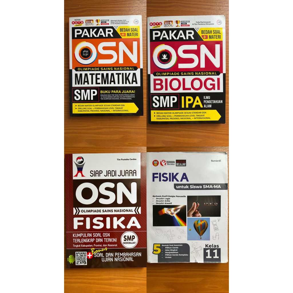 PRELOVED BUKU OLIMPIADE SMP/SMA