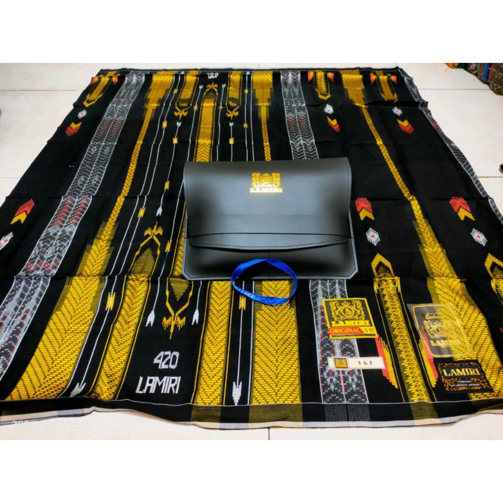 SARUNG LAMIRI SONGKET SGF FULL SUTRA JAHIT TENGAH