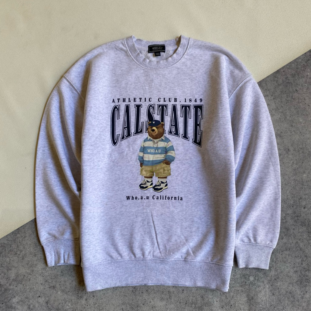 CREWNECK WHO CALIFORNIA