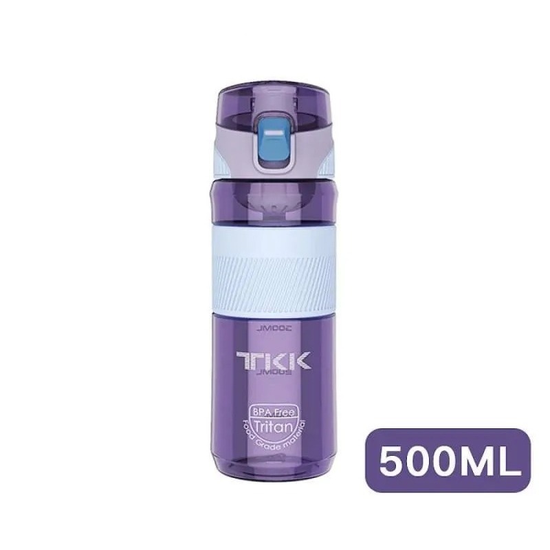 BOTOL MINUM TRITAN TKK-1008 TKK LEWIS SPORTS WATER BOTTLE 500ML - LAVENDER PURPLE