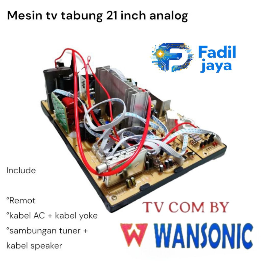 MESIN TV SLIM 21 INC WANSONIC MESIN TV CINA ANALOG  SLIM 21 INC ANALOG MESIN TV TABUNG SLIM TV COM B