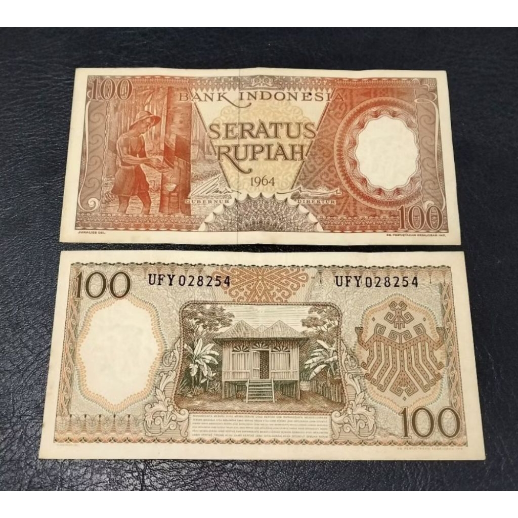 100 Rupiah Pekerja Th.1964