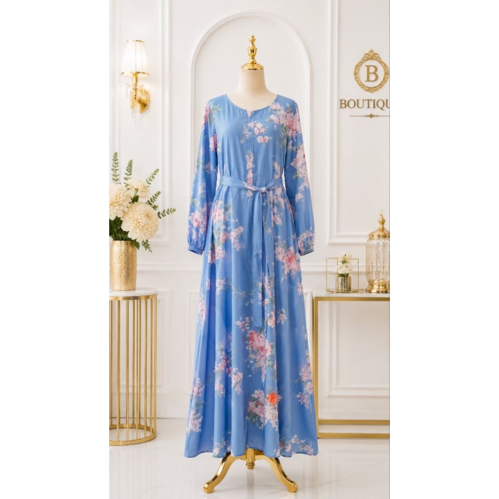 Preloved Gamis Flower Jumbo