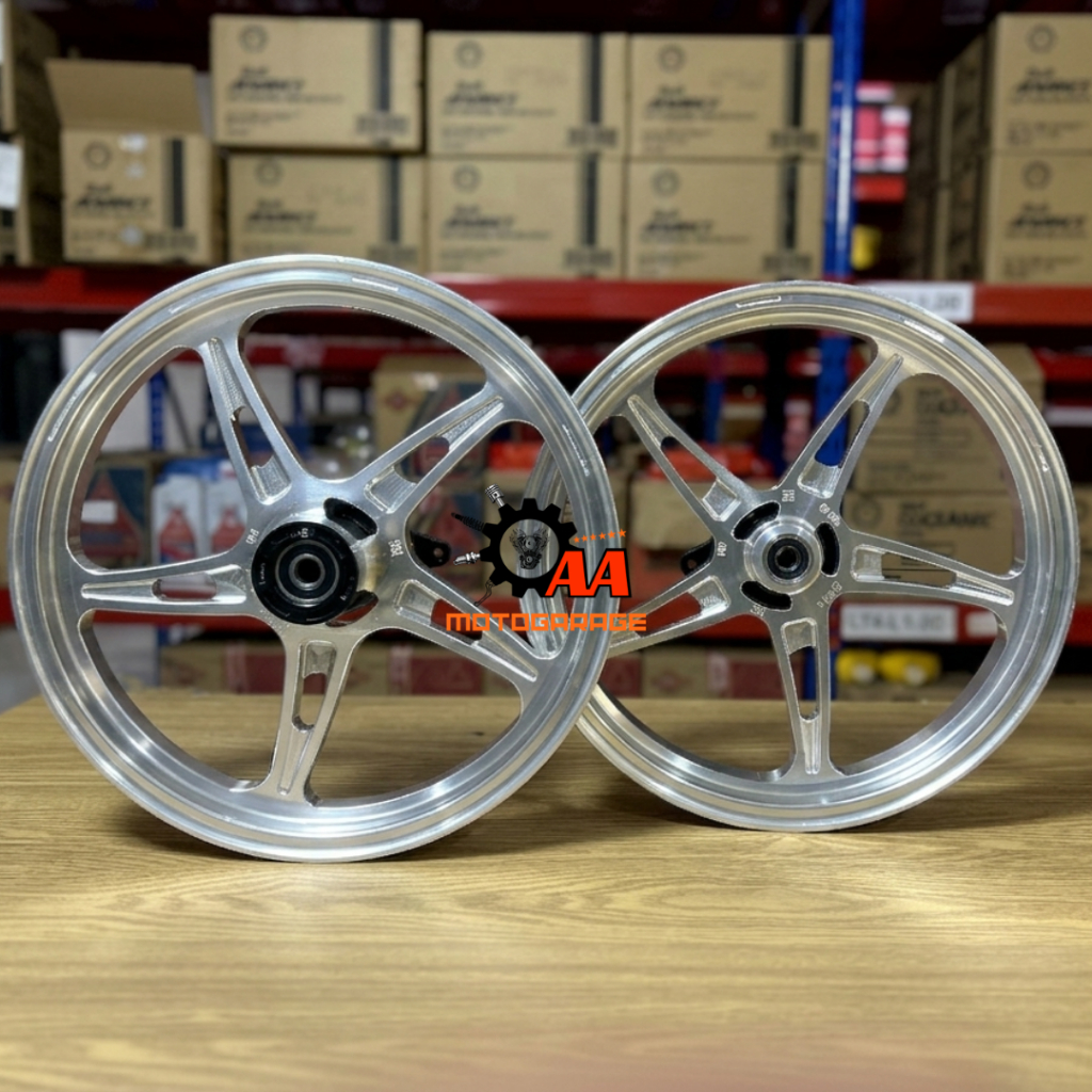 VELG VND BINTANG LAUT NMAX OLD RING 14 SILVER/TITANIUM