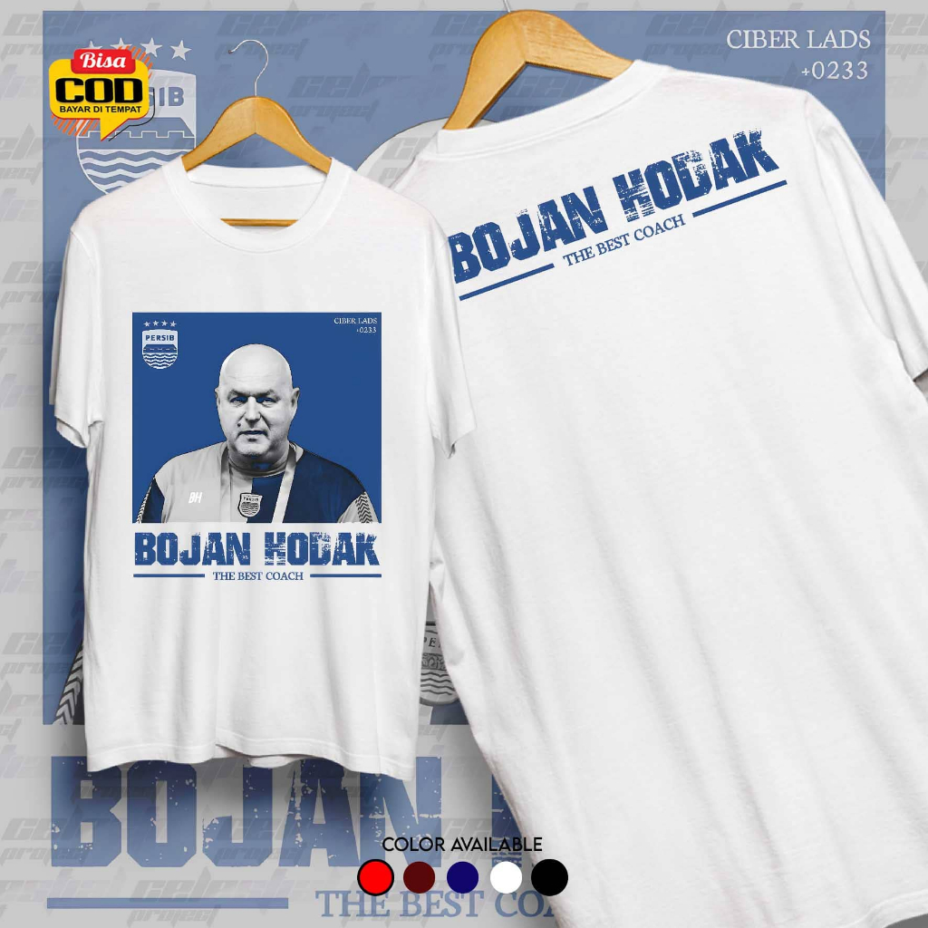 Baju Coach Terbaik Persib Bandung - Bojan Hodak - The Best Coach Persib - Unisex