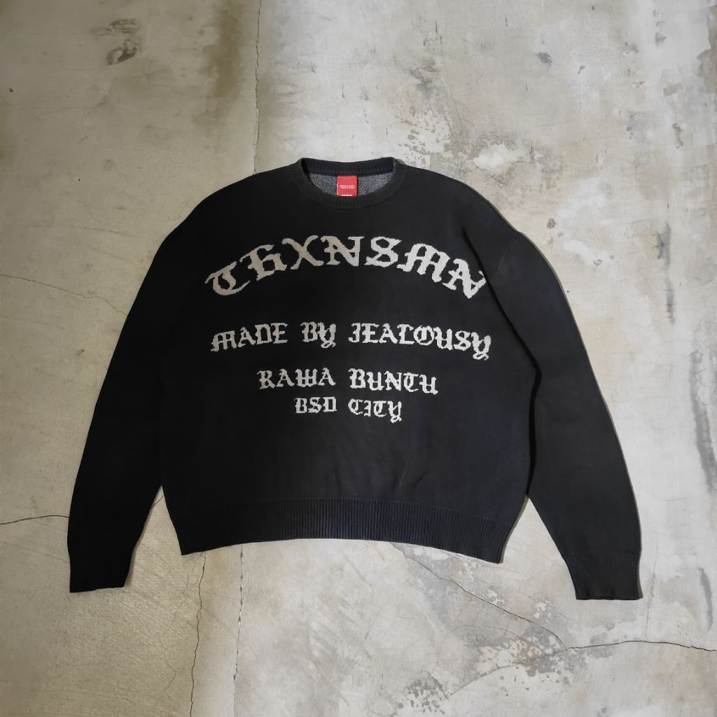 Sweater Levine Black Volt 1 Thanksinsomnia