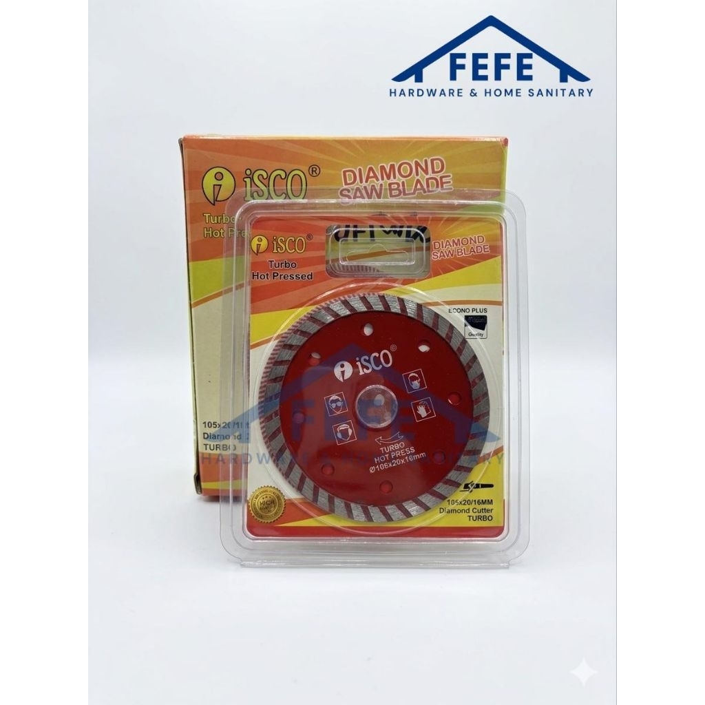 ISCO Diamond Saw Blade / Mata Gerinda Potong Keramik Turbo Hot Pressed