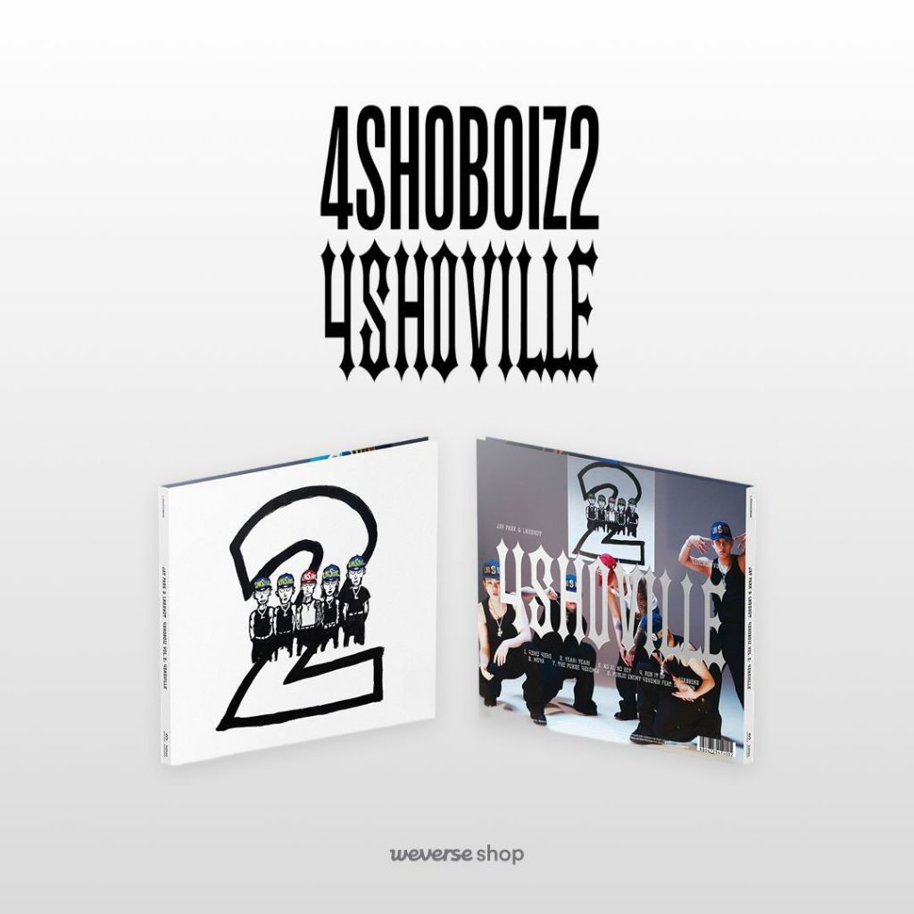 [PRE ORDER] Jay Park & LNGSHOT - Mixtape Album [ 4SHOBOIZ Vol. 2: 4SHOVILLE ]