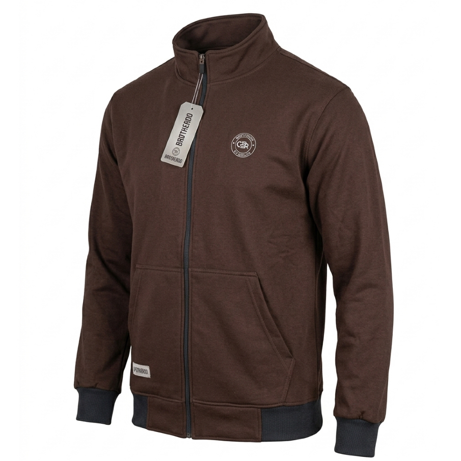 Jaket Kerah Tracktop Pria Unisex Brotherdo