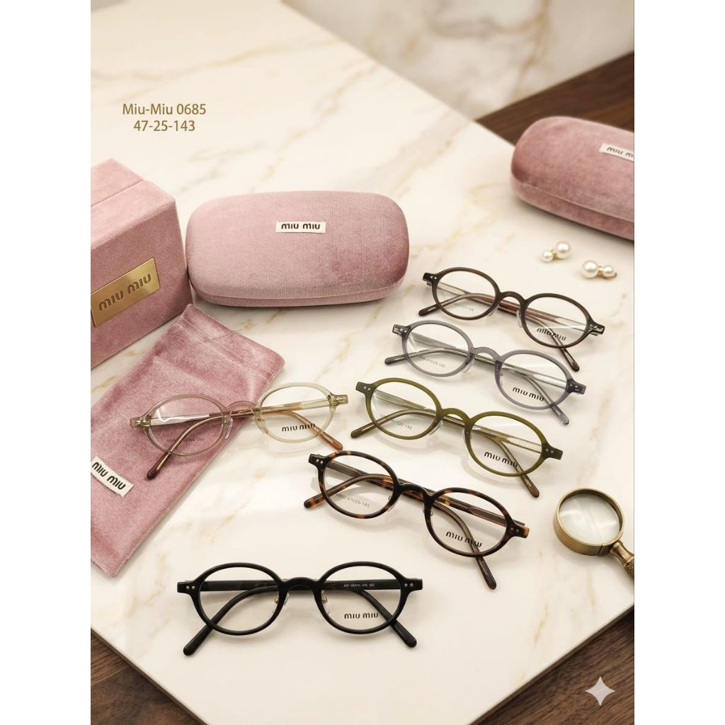 kamata model terbaru #oval#miumiu#paket frame &lensa#bluray#photocromic#kacamata.premium#0685#