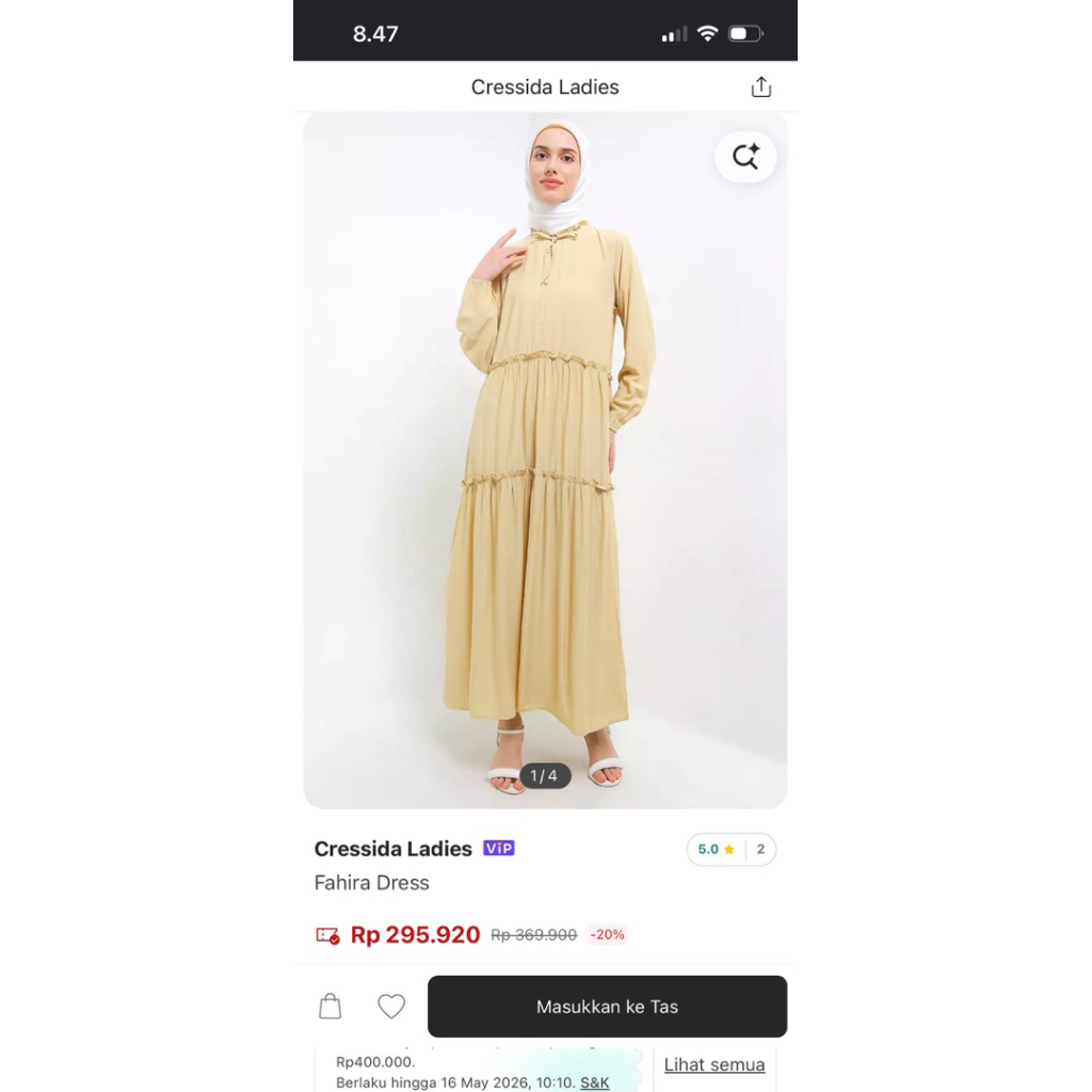 Cressida Dress Gamis